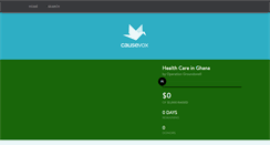 Desktop Screenshot of healthcareghana.causevox.com