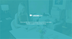 Desktop Screenshot of myrestorelaunch.causevox.com