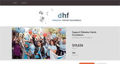 Desktop Screenshot of dhf.causevox.com