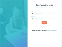 Tablet Screenshot of admin.causevox.com