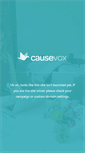Mobile Screenshot of ccgeneralfund.causevox.com